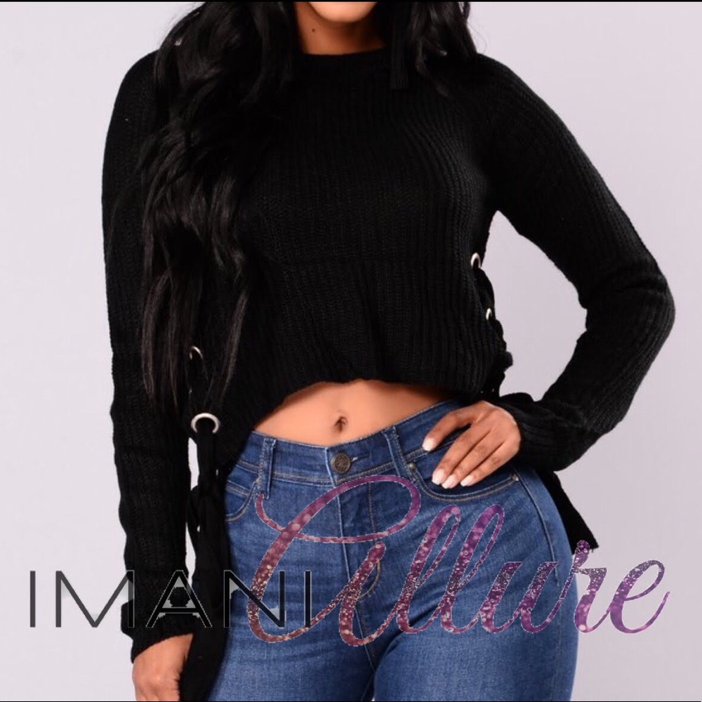Cropped sweater